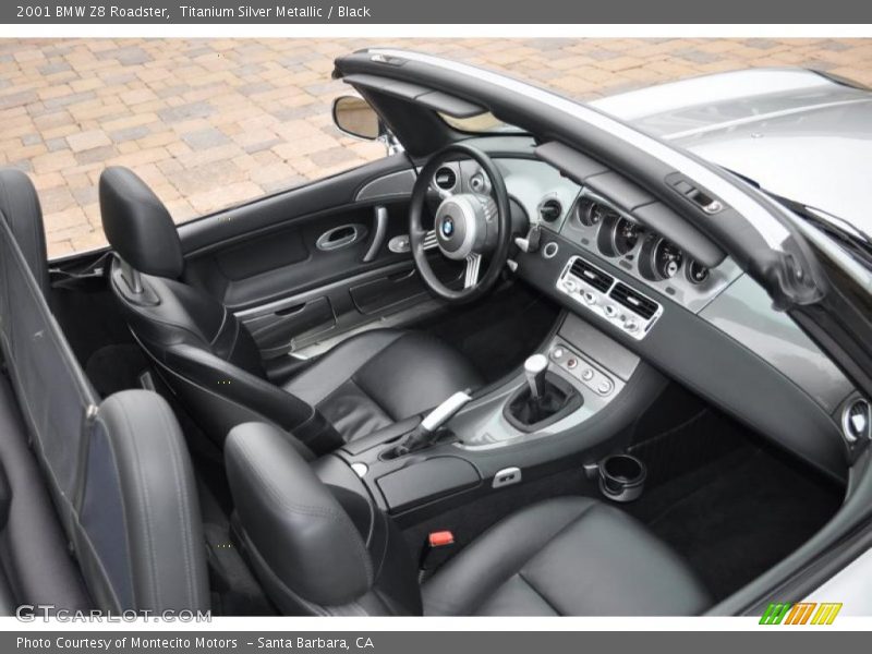 Titanium Silver Metallic / Black 2001 BMW Z8 Roadster