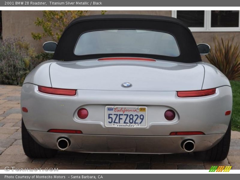 Titanium Silver Metallic / Black 2001 BMW Z8 Roadster