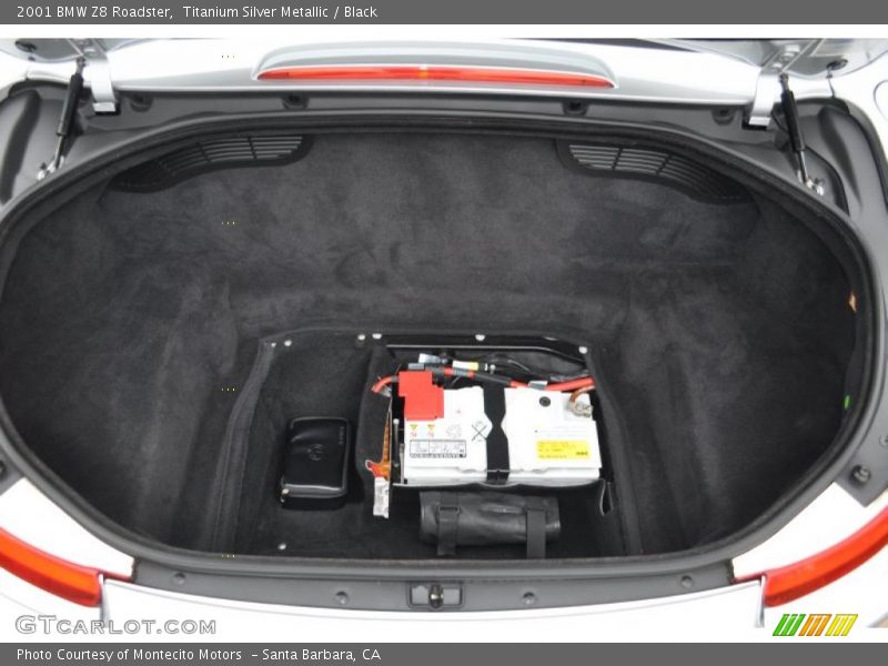 Titanium Silver Metallic / Black 2001 BMW Z8 Roadster