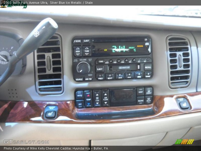 Silver Blue Ice Metallic / Shale 2003 Buick Park Avenue Ultra