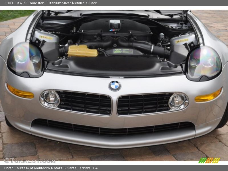 Titanium Silver Metallic / Black 2001 BMW Z8 Roadster