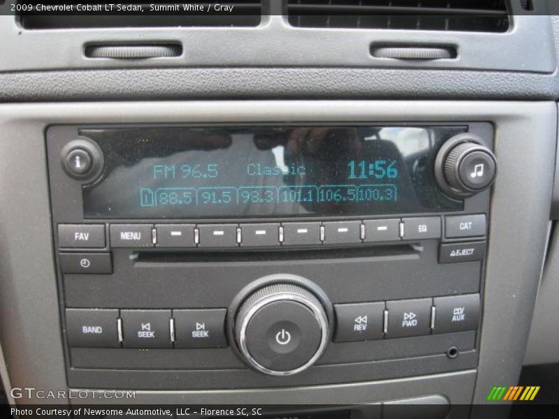Summit White / Gray 2009 Chevrolet Cobalt LT Sedan