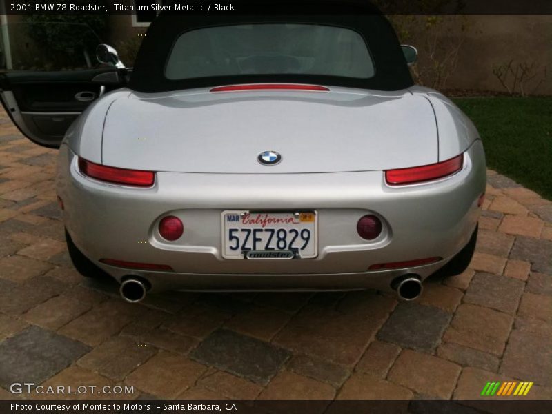 Titanium Silver Metallic / Black 2001 BMW Z8 Roadster