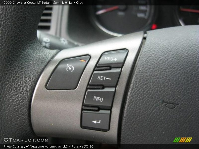 Summit White / Gray 2009 Chevrolet Cobalt LT Sedan