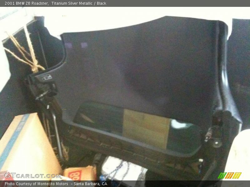 Titanium Silver Metallic / Black 2001 BMW Z8 Roadster