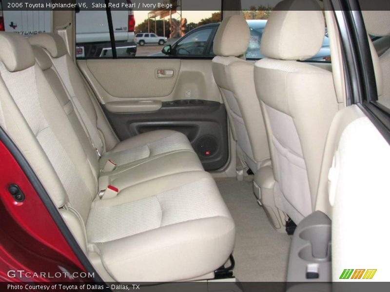 Salsa Red Pearl / Ivory Beige 2006 Toyota Highlander V6