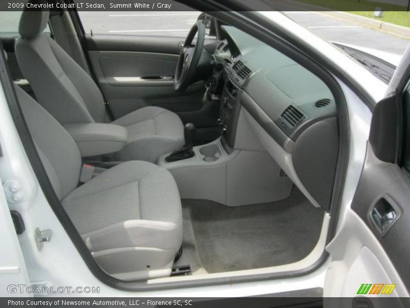Summit White / Gray 2009 Chevrolet Cobalt LT Sedan