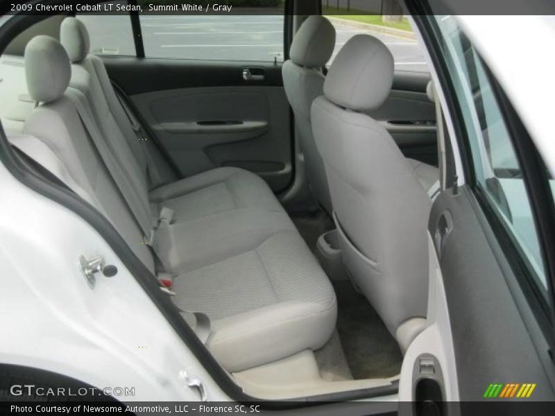 Summit White / Gray 2009 Chevrolet Cobalt LT Sedan