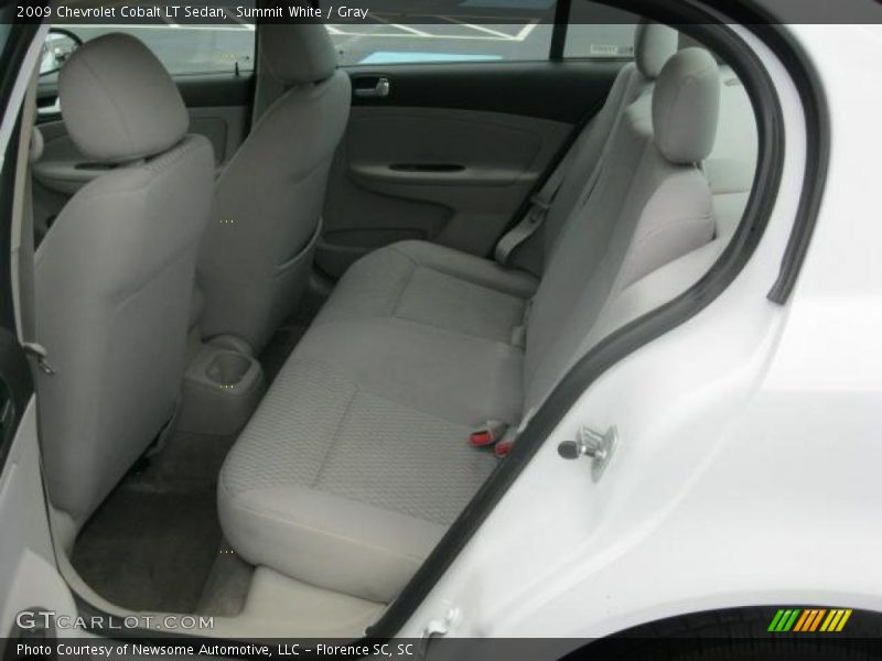 Summit White / Gray 2009 Chevrolet Cobalt LT Sedan