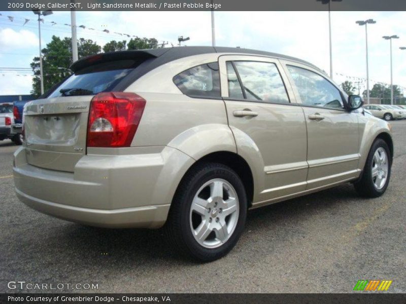 Light Sandstone Metallic / Pastel Pebble Beige 2009 Dodge Caliber SXT