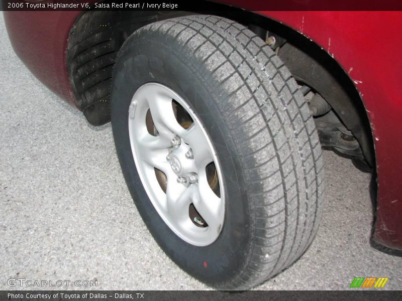 Salsa Red Pearl / Ivory Beige 2006 Toyota Highlander V6