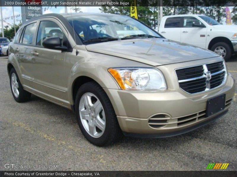 Light Sandstone Metallic / Pastel Pebble Beige 2009 Dodge Caliber SXT