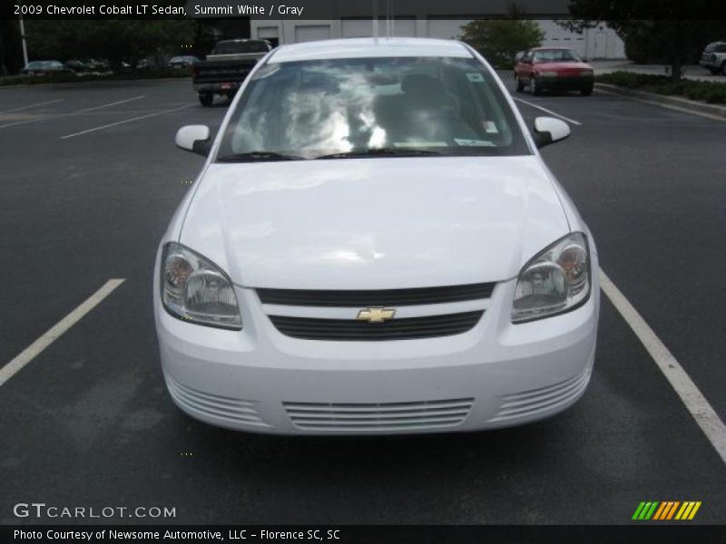 Summit White / Gray 2009 Chevrolet Cobalt LT Sedan