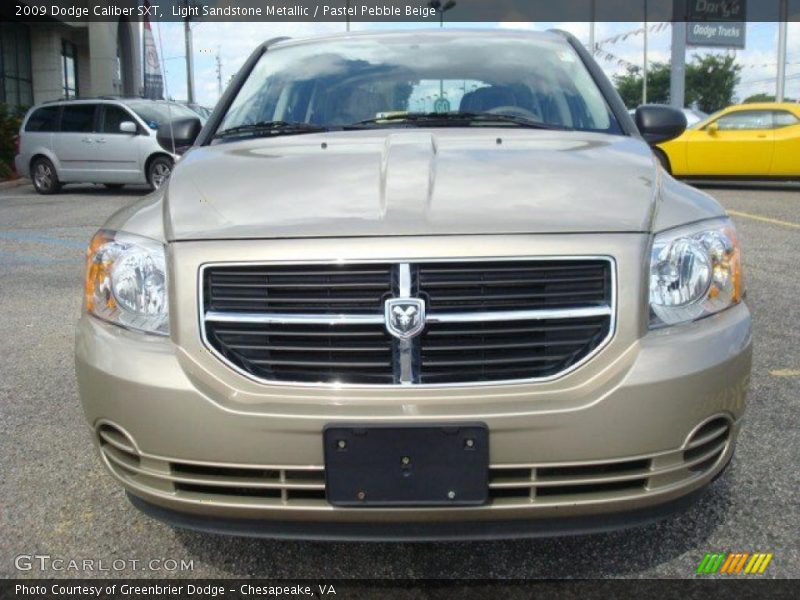Light Sandstone Metallic / Pastel Pebble Beige 2009 Dodge Caliber SXT