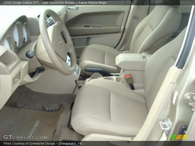 Light Sandstone Metallic / Pastel Pebble Beige 2009 Dodge Caliber SXT