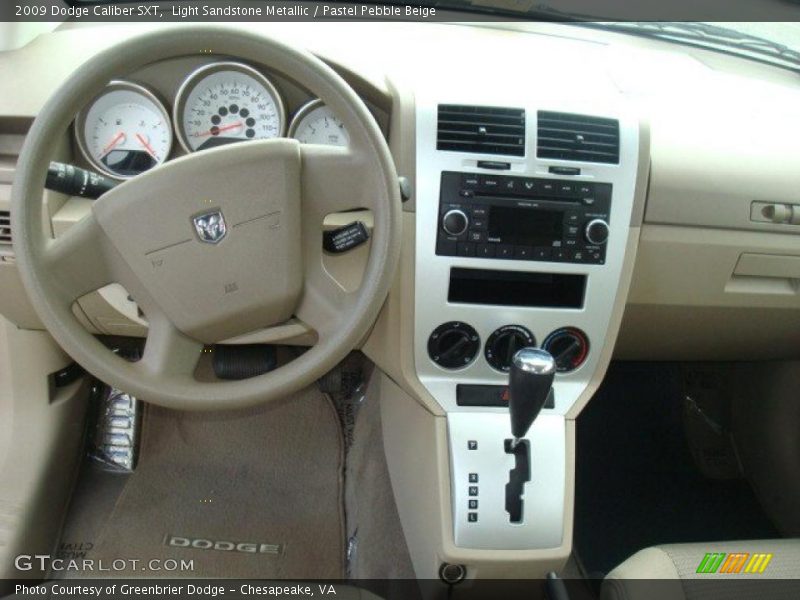 Light Sandstone Metallic / Pastel Pebble Beige 2009 Dodge Caliber SXT
