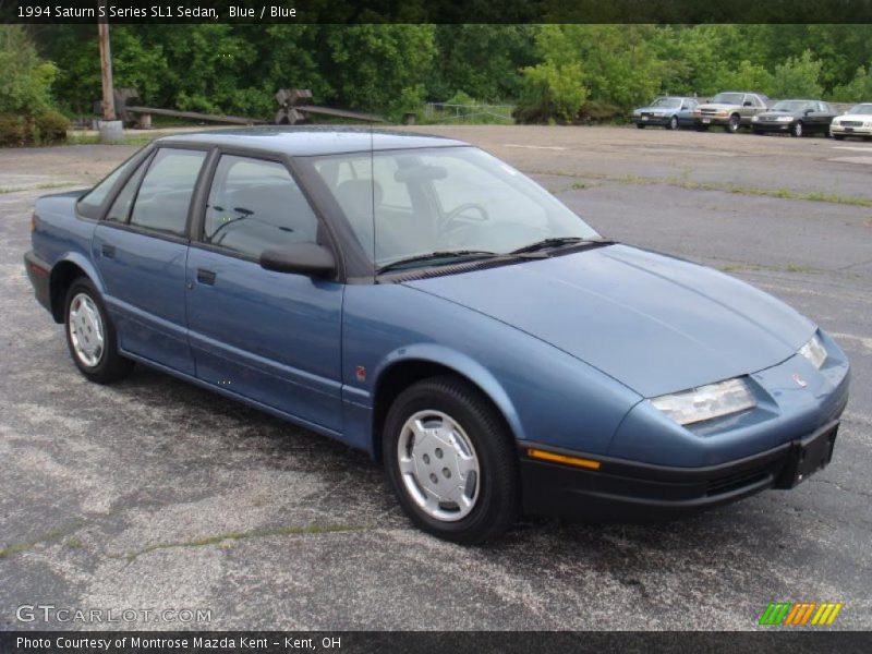 Blue / Blue 1994 Saturn S Series SL1 Sedan