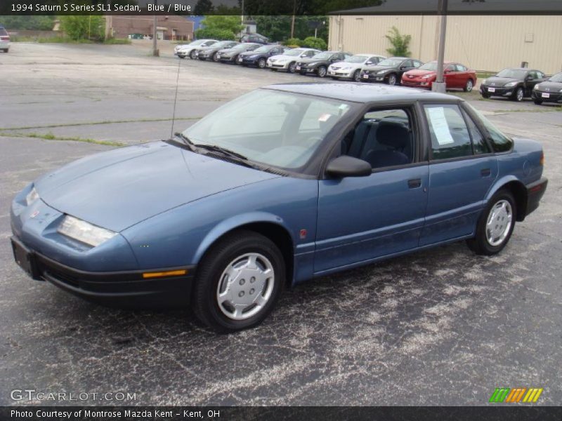 Blue / Blue 1994 Saturn S Series SL1 Sedan