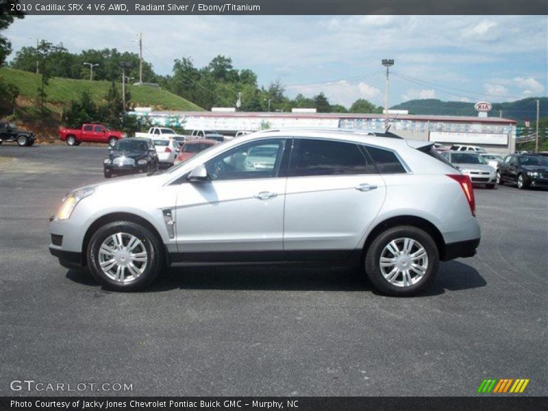 Radiant Silver / Ebony/Titanium 2010 Cadillac SRX 4 V6 AWD