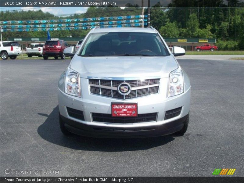 Radiant Silver / Ebony/Titanium 2010 Cadillac SRX 4 V6 AWD