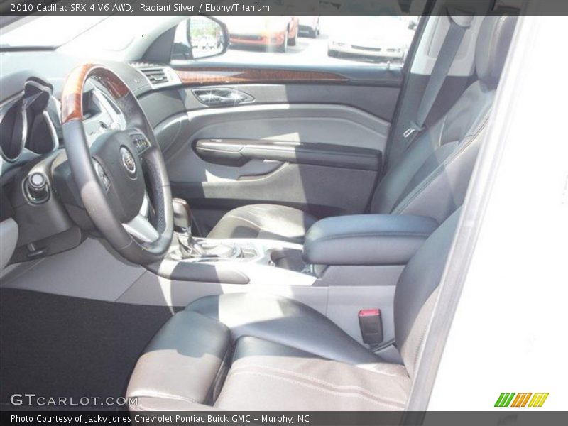 Radiant Silver / Ebony/Titanium 2010 Cadillac SRX 4 V6 AWD