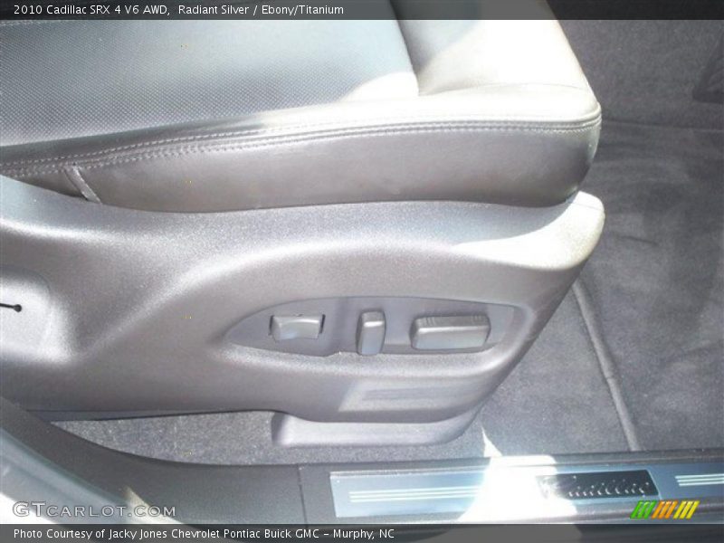 Radiant Silver / Ebony/Titanium 2010 Cadillac SRX 4 V6 AWD