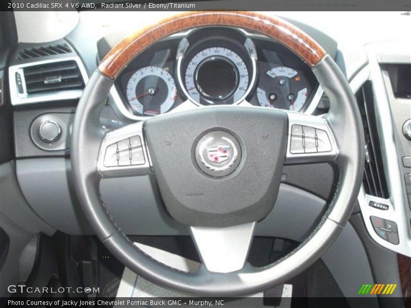 Radiant Silver / Ebony/Titanium 2010 Cadillac SRX 4 V6 AWD