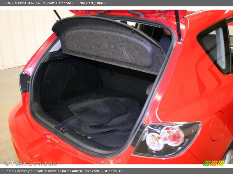 True Red / Black 2007 Mazda MAZDA3 s Sport Hatchback
