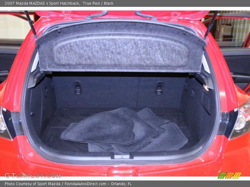 True Red / Black 2007 Mazda MAZDA3 s Sport Hatchback