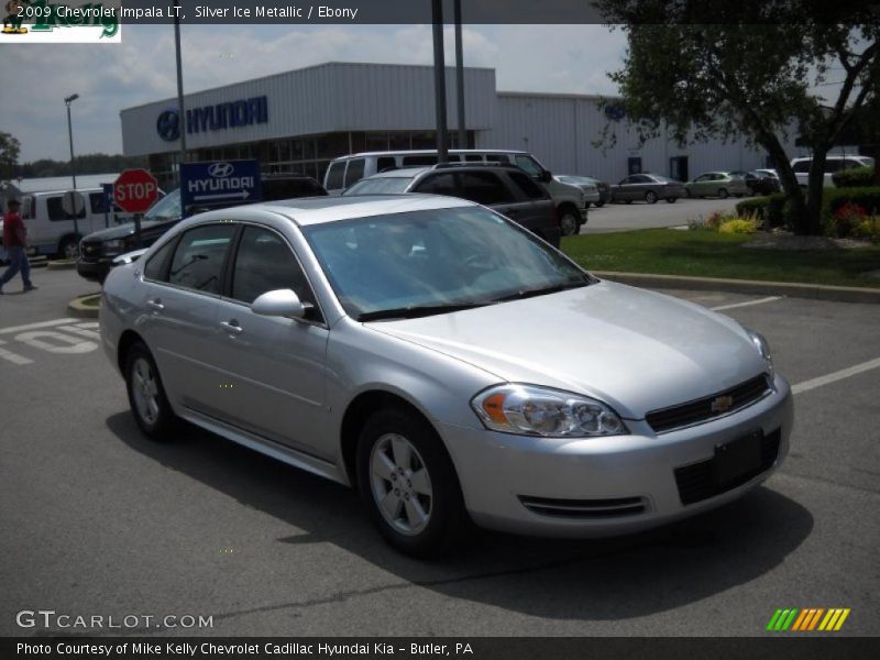 Silver Ice Metallic / Ebony 2009 Chevrolet Impala LT