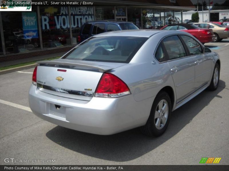 Silver Ice Metallic / Ebony 2009 Chevrolet Impala LT