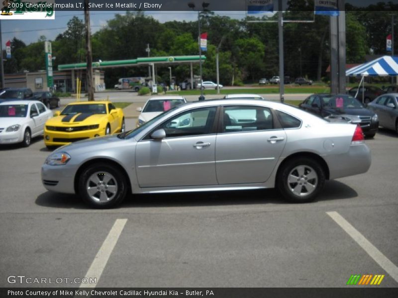 Silver Ice Metallic / Ebony 2009 Chevrolet Impala LT