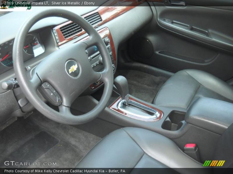 Silver Ice Metallic / Ebony 2009 Chevrolet Impala LT