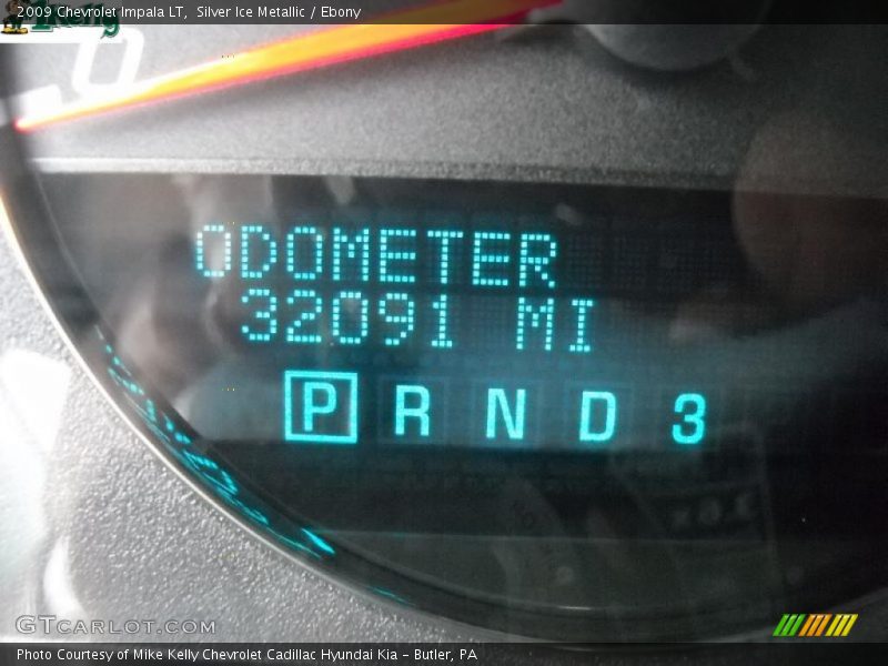 Silver Ice Metallic / Ebony 2009 Chevrolet Impala LT