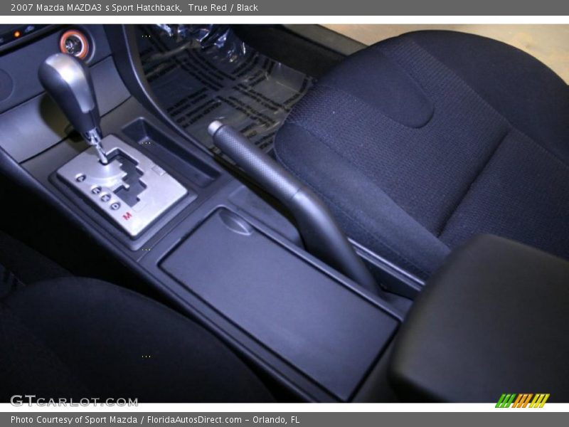 True Red / Black 2007 Mazda MAZDA3 s Sport Hatchback