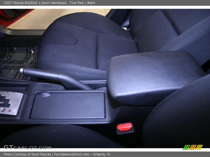 True Red / Black 2007 Mazda MAZDA3 s Sport Hatchback
