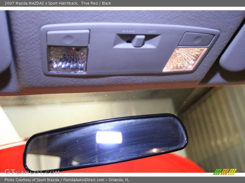 True Red / Black 2007 Mazda MAZDA3 s Sport Hatchback
