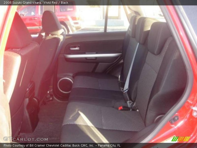 Vivid Red / Black 2008 Suzuki Grand Vitara