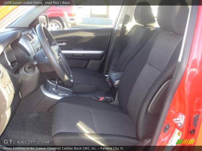 Vivid Red / Black 2008 Suzuki Grand Vitara