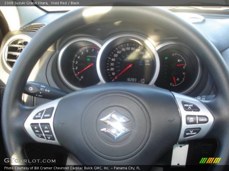 Vivid Red / Black 2008 Suzuki Grand Vitara