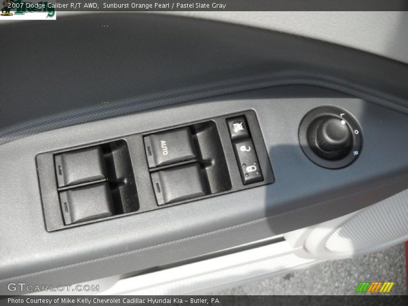 Sunburst Orange Pearl / Pastel Slate Gray 2007 Dodge Caliber R/T AWD