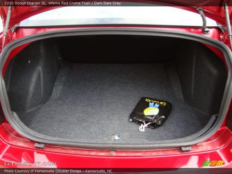 Inferno Red Crystal Pearl / Dark Slate Gray 2010 Dodge Charger SE