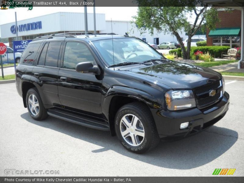 Black / Ebony 2007 Chevrolet TrailBlazer LT 4x4