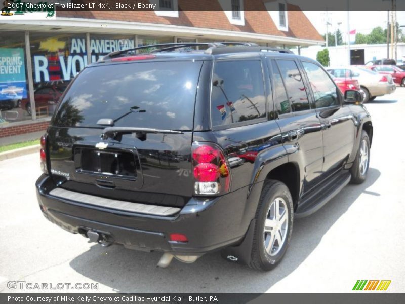 Black / Ebony 2007 Chevrolet TrailBlazer LT 4x4