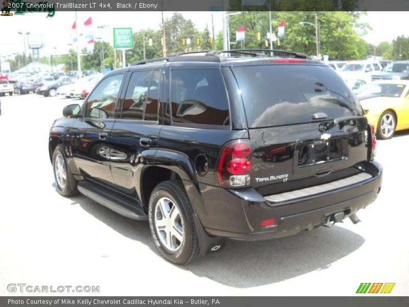 Black / Ebony 2007 Chevrolet TrailBlazer LT 4x4