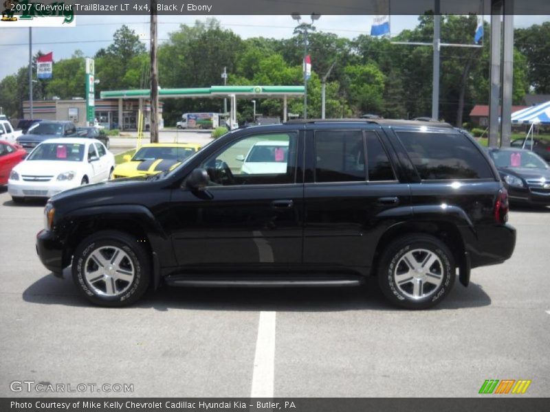 Black / Ebony 2007 Chevrolet TrailBlazer LT 4x4