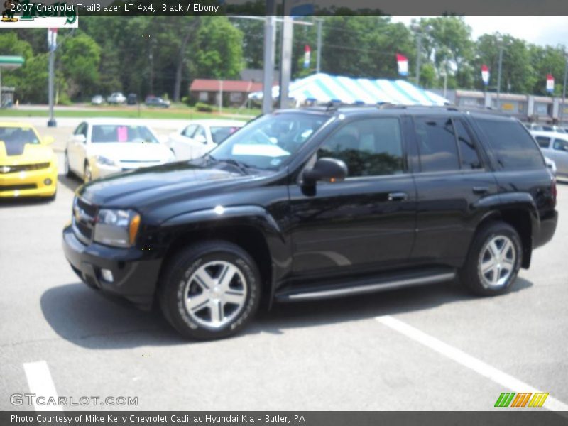 Black / Ebony 2007 Chevrolet TrailBlazer LT 4x4