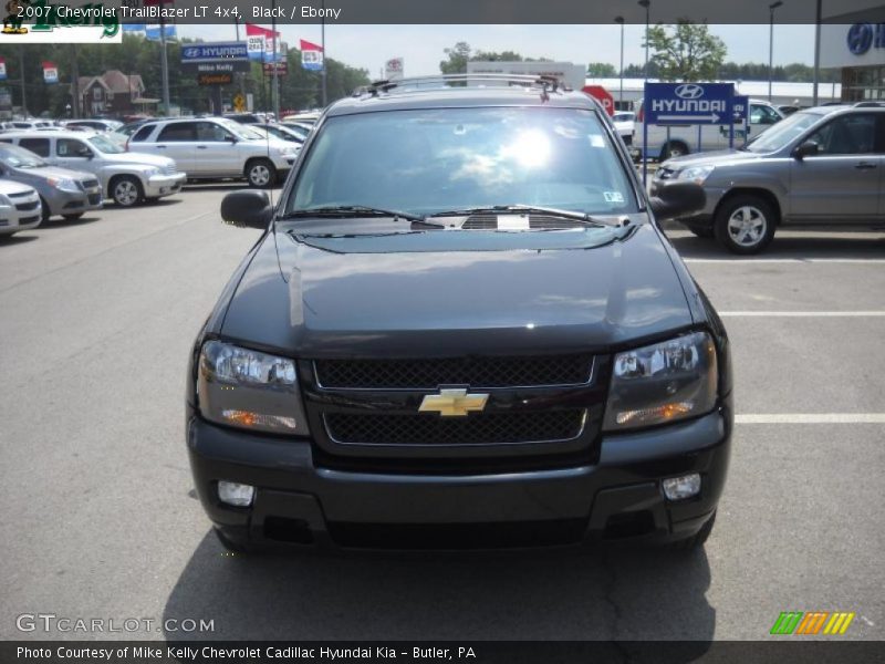 Black / Ebony 2007 Chevrolet TrailBlazer LT 4x4