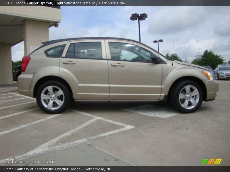 Light Sandstone Metallic / Dark Slate Gray 2010 Dodge Caliber Uptown