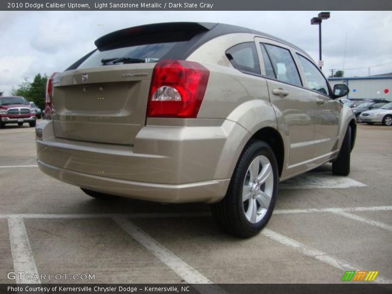 Light Sandstone Metallic / Dark Slate Gray 2010 Dodge Caliber Uptown